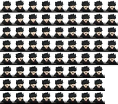 Game over sprite sheet