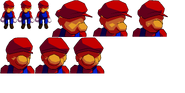 Game over sprite sheet