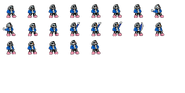 Dusttale Sans Spritesheet (Unused)