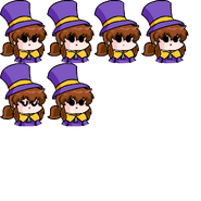 Hat Kid's wondering portrait.