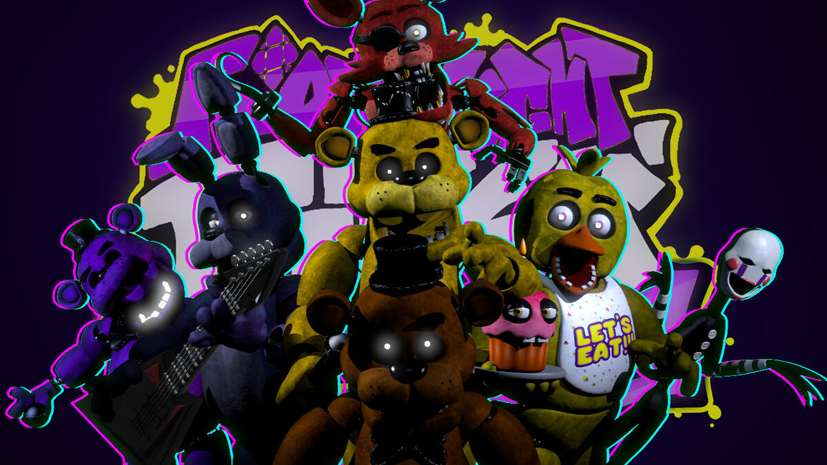 Blender file download for my fnaf 1 plushies. Enjoy. : r/fivenightsatfreddys