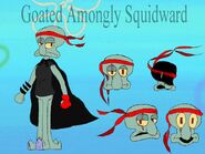 Goated Amongly Squidward's Reference Sheet. (Created by Emeraldguy17)