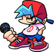 Friend mid-transformation.