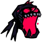 Hank's losing icon (Lockjaw)