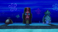 The origin of the Conch Street Background, that being the houses of Patrick, Squidward and SpongeBob at night-time, as seen in the original show.