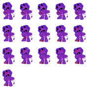 Pixel Demon Death Spritesheet