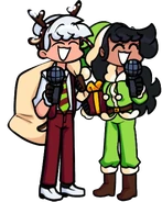 ChristmasTwinsUp - Static