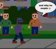 The meme Ourple Guy is based off of.