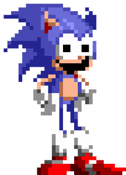 Pixilart - Sonic Waiting (Sprite Animation) by Anonymous