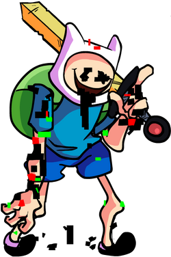 PIBBY MOD FINN LEAK - FNF  Retro gaming art, Finn, Retro gaming