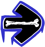 Right Blue Bone Note