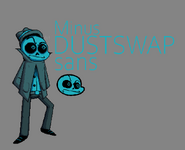 Minus DustSwap sans also drawn by DSF/@DSF67946054 on Twitter, who is now a detective.