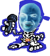 Beginning of game over animation.