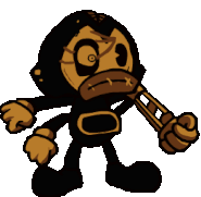 Striker standing in front of Boyfriend.