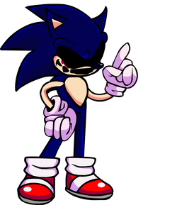 Sonic.Exe You Can't Run Fanchart, Funkipedia Mods Wiki