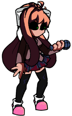 Monika (Marxie the Modder), Funkipedia Mods Wiki