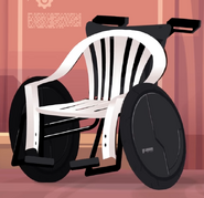 Marlow's wheelchair in Gwain Saga 008