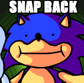 Image of Sunky with the caption "SNAP BACK" found in the files. This is used in Calling 2.