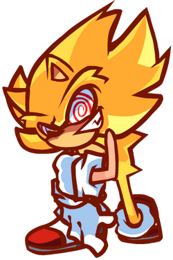 Fleetway Sonic Mania transparent background PNG clipart