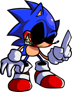 EXE: Normal/Fake [FNF Sonic.EXE V2] [FANMADE] V2 Minecraft Skin