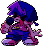 Dark car up pose. (Old)