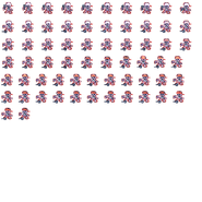 Week 6 game over sprite sheet