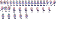 Cloud's sprite sheet (Rain)