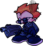 Static left miss pose