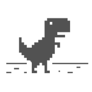 Chrome Dino's Original Appearance