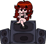 WeegModGFWeek2UpNoteStatic.png (77 KB) Girlfriend Week 2 static up pose