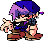 Static right pose. (Old)