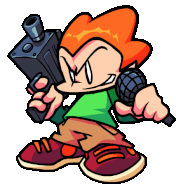 Pico as he appears in Friday Night Funkin'