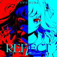 secret.png (found in the files, orignally darkened) the album cover for Gawr Gura's original.