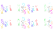 Background ghosts sprite sheet