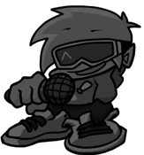 Static Right Miss Pose