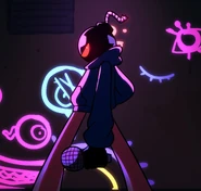 More official art created in correspondence to his newly released week.