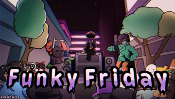Funky Friday MADE AN FNF MOD?! (Friday Night Funkin') 