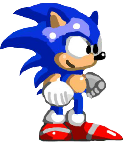 Sonic 3 Standing Sprite HD Remaster