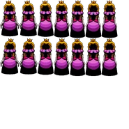 Peach sprite sheet