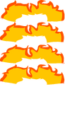 Fire seen in Hot Day.
