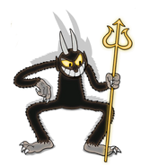 The Devil's original appearance (In-game).