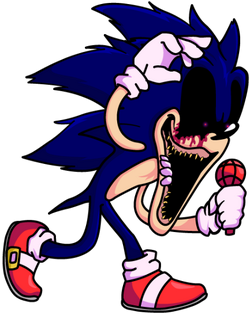 Pixilart - Sonic.EXE 2.0 You Cant Run Alternative Static Down Pose by  KoopsFan