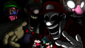 Mario 85 - Super Mario PC port creepypasta sprites [Super Mario