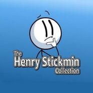 Henry in the Henry Stickmin Collection's title screen