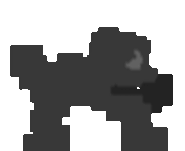 Pixel down pose.