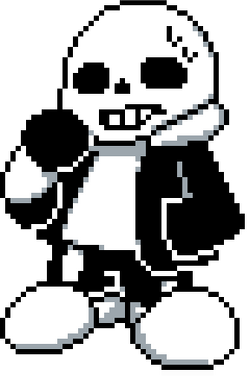 Download Sans Sprite - Outer Sans Pixel Art Png,Sans Sprite Transparent -  free transparent png images 