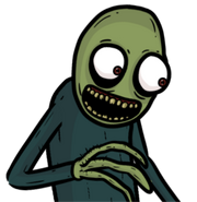 Salad Fingers' portrait.