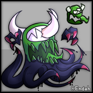 Minus Ejected Green Impostor design by Endah on Newgrounds.