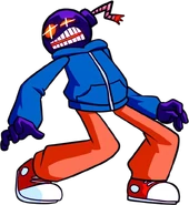 Ballistic static left pose