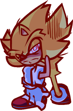 Chaos✝️ — Made some sad Fleetway art!!